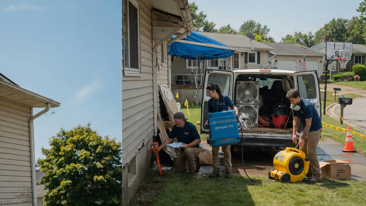 Ceiling Leak Cleanup in Neponset, IL near me